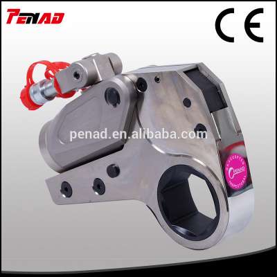 low profile hydraulic torque wrench,PDCT series hexagon hydraulic torque wrench